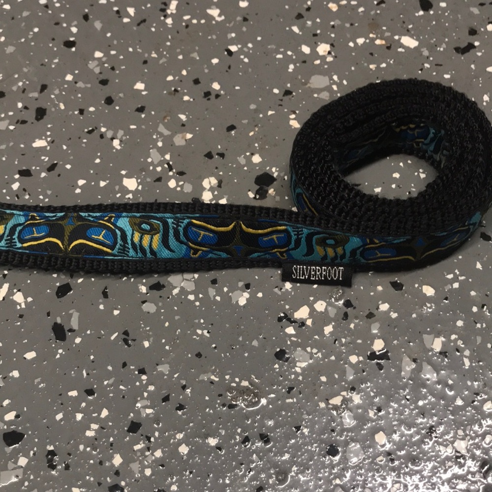 Y2k Blue Design Belt